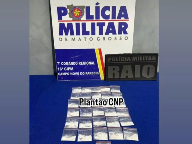Polícia prende jovem por tráfico de drogas em boate de Campo Novo do Parecis