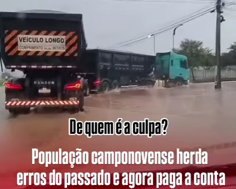 Chuvas expõem falhas históricas de drenagem em Campo Novo do Parecis e reacendem debate sobre responsabilidade pública