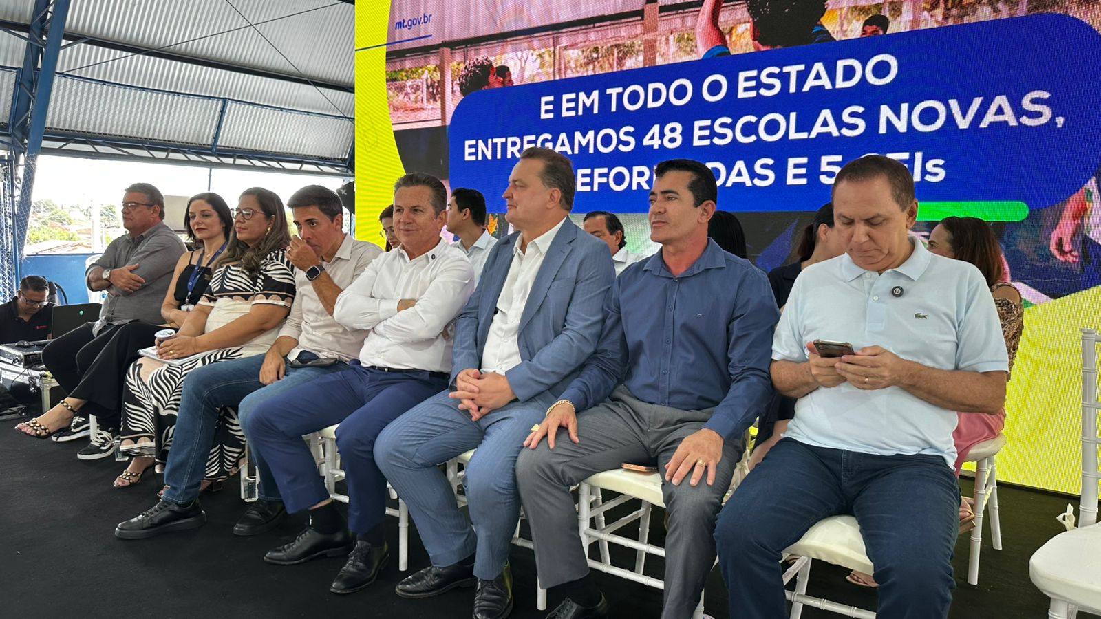 A pedido de Elizeu Nascimento, Governo entrega escola de R$ 11,6 milhões em Cuiabá