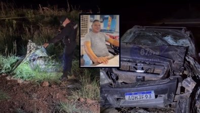 Trabalhador de fazenda morre em batida entre moto e S10 perto de Paranatinga